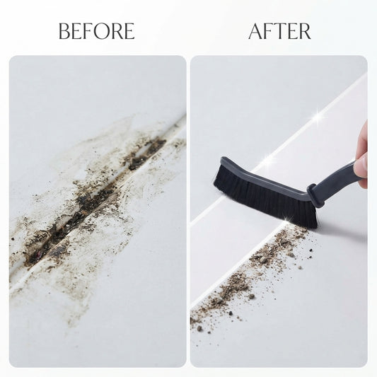 2-Piece Gap Cleaning Brush Set for Home & Car