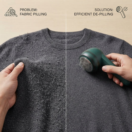 Rechargeable Fabric Lint Remover with 4-Hour Battery