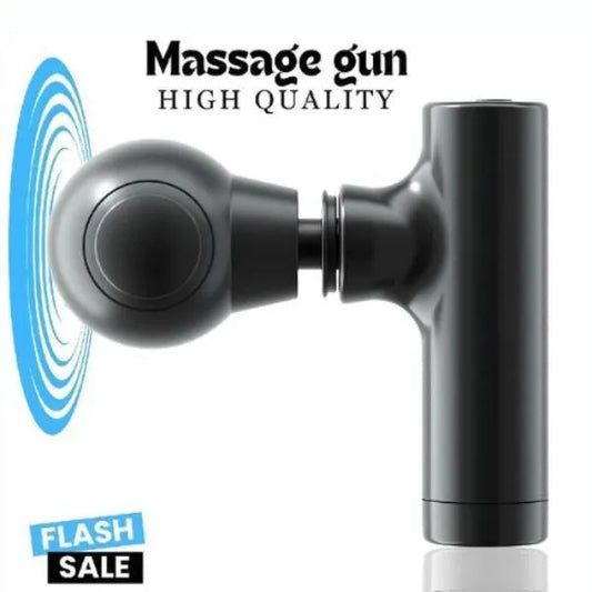 Rechargeable Mini Massage Gun – Black | SBZONE Pakistan | Image 2