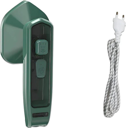 Portable travel steam iron folded