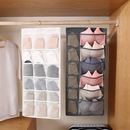 24-Grid Socks & Underwear Wardrobe Organizer – Space Saving - additional product view 4