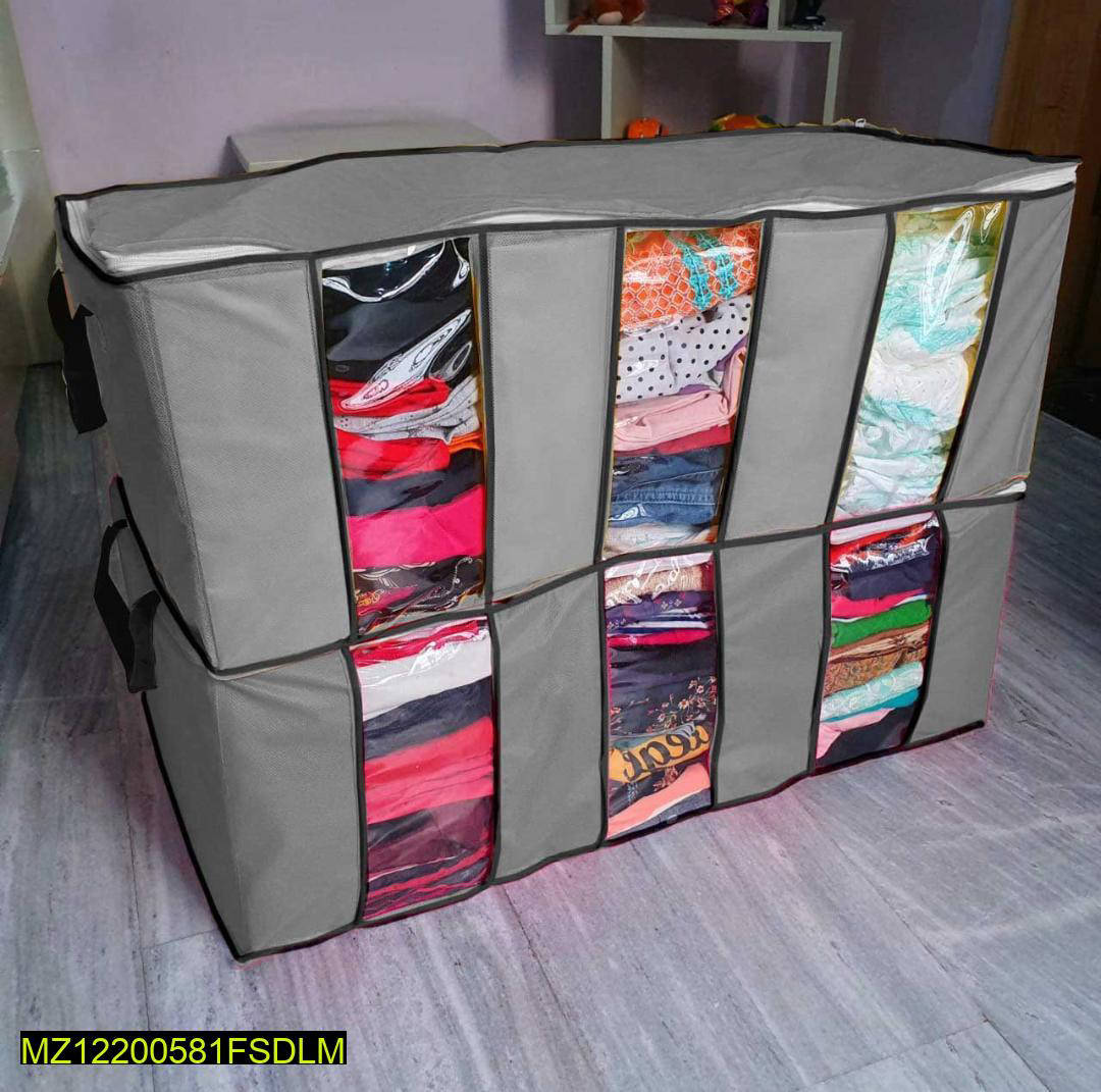 3 Compartment Clothes Storage Organizer