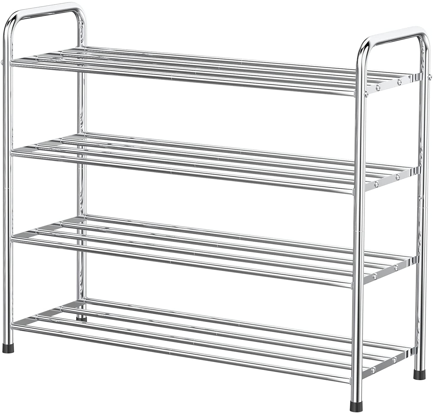 4-Tier Metal Shoe Rack – Holds Up to 12 Pairs - additional product view 2