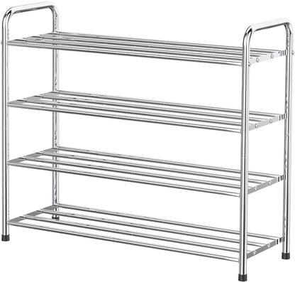 4-Tier Metal Shoe Rack – Holds Up to 12 Pairs - additional product view 2