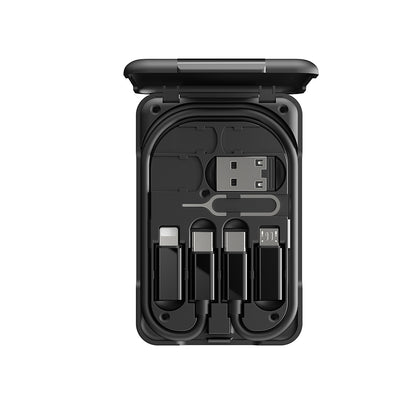 Type-C Lightning Micro USB and USB-A connector cable set