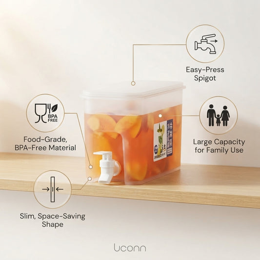 2.5L Fridge Beverage Dispenser with Faucet | SBZONE Pakistan