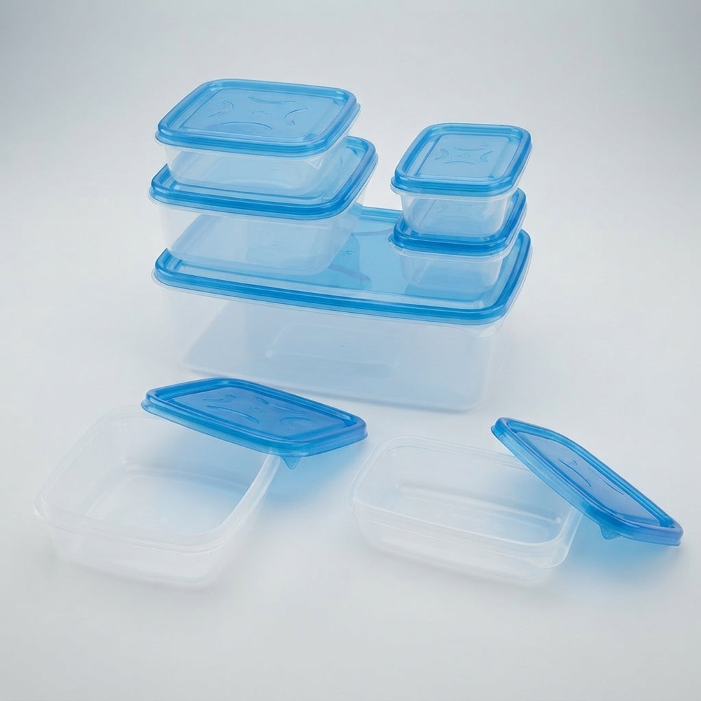 7-Piece Airtight Thumb-Lock Food Container Set