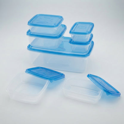 7-Piece Airtight Thumb-Lock Food Container Set