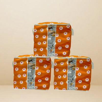 Premium Floral Clothes Storage Bags – 20kg Capacity | SBZONE Pakistan
