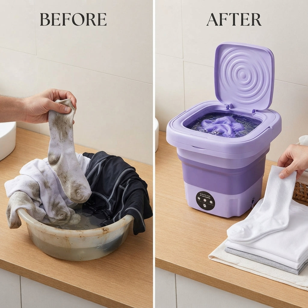 Foldable Mini Washing Machine
