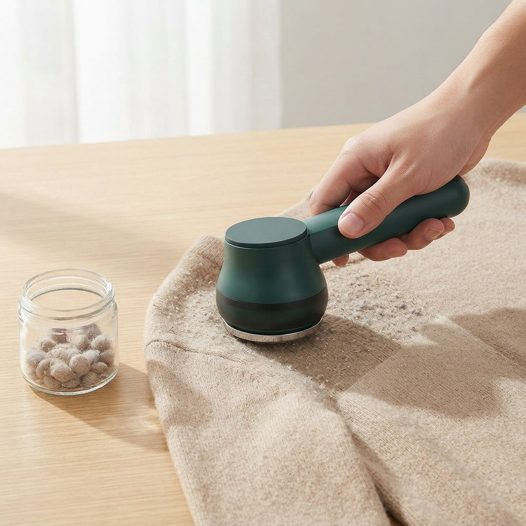 Rechargeable Fabric Lint Remover with 4-Hour Battery
