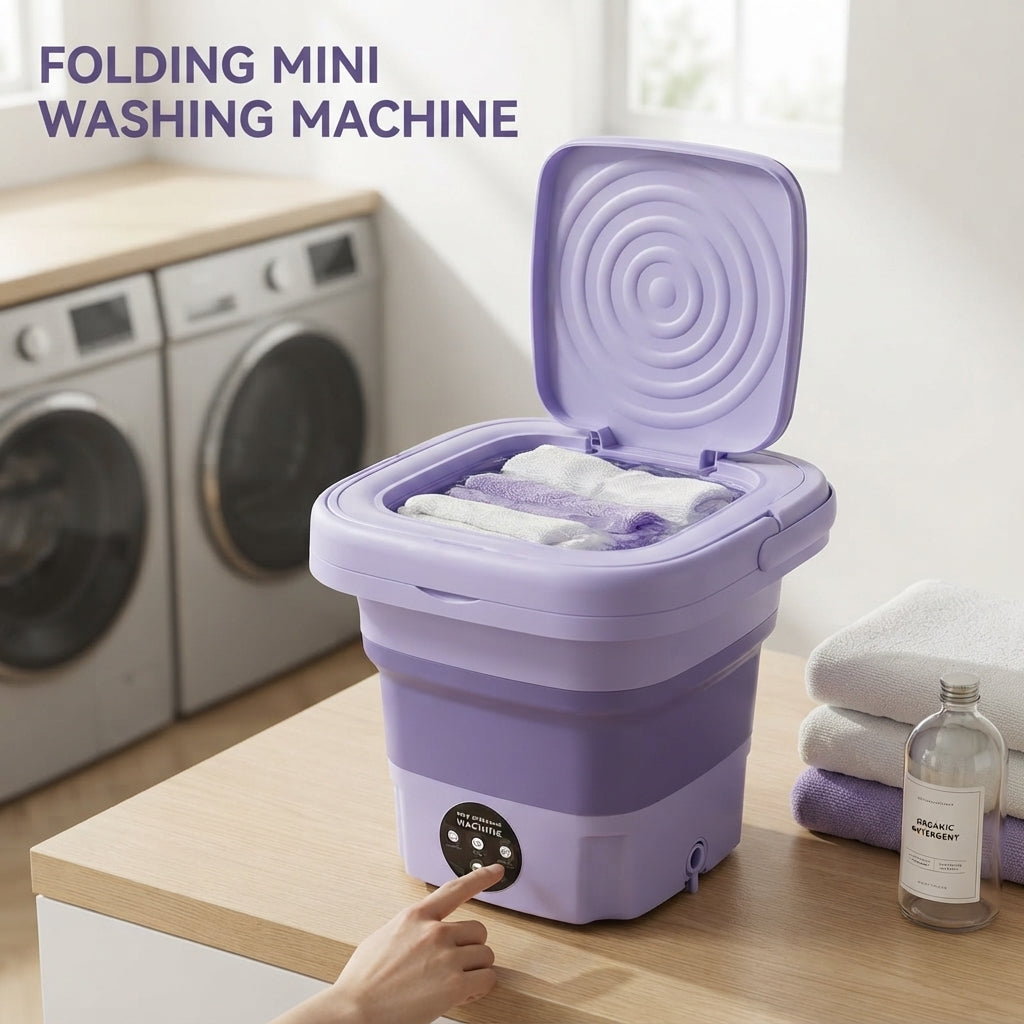 Foldable Mini Washing Machine