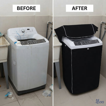 Waterproof Washing Machine Cover with Strong Zip (7–17kg)