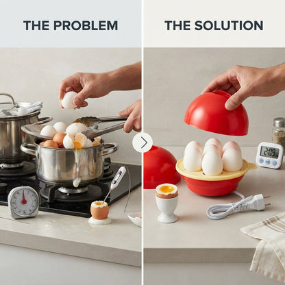 Automatic Electric Egg Boiler & Steamer