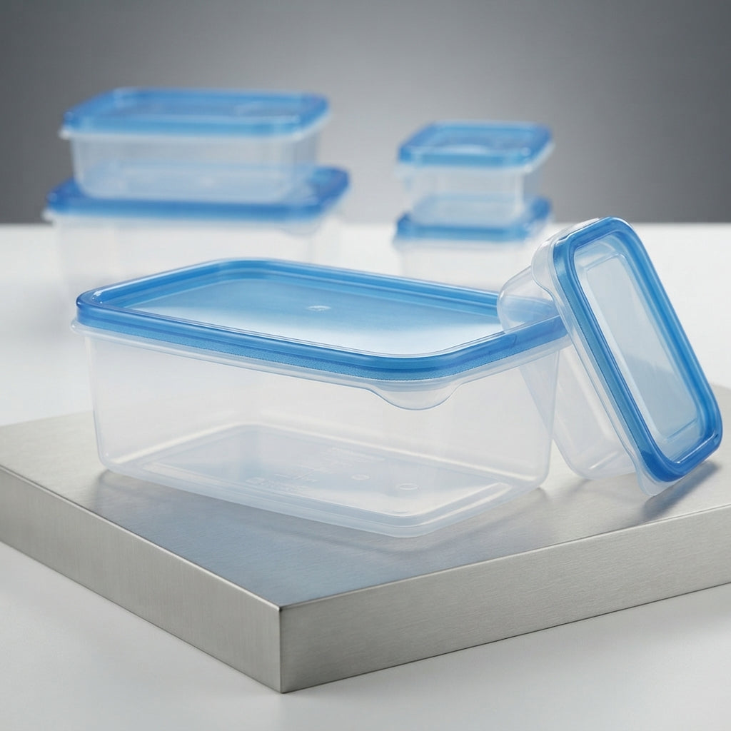 7-Piece Airtight Thumb-Lock Food Container Set
