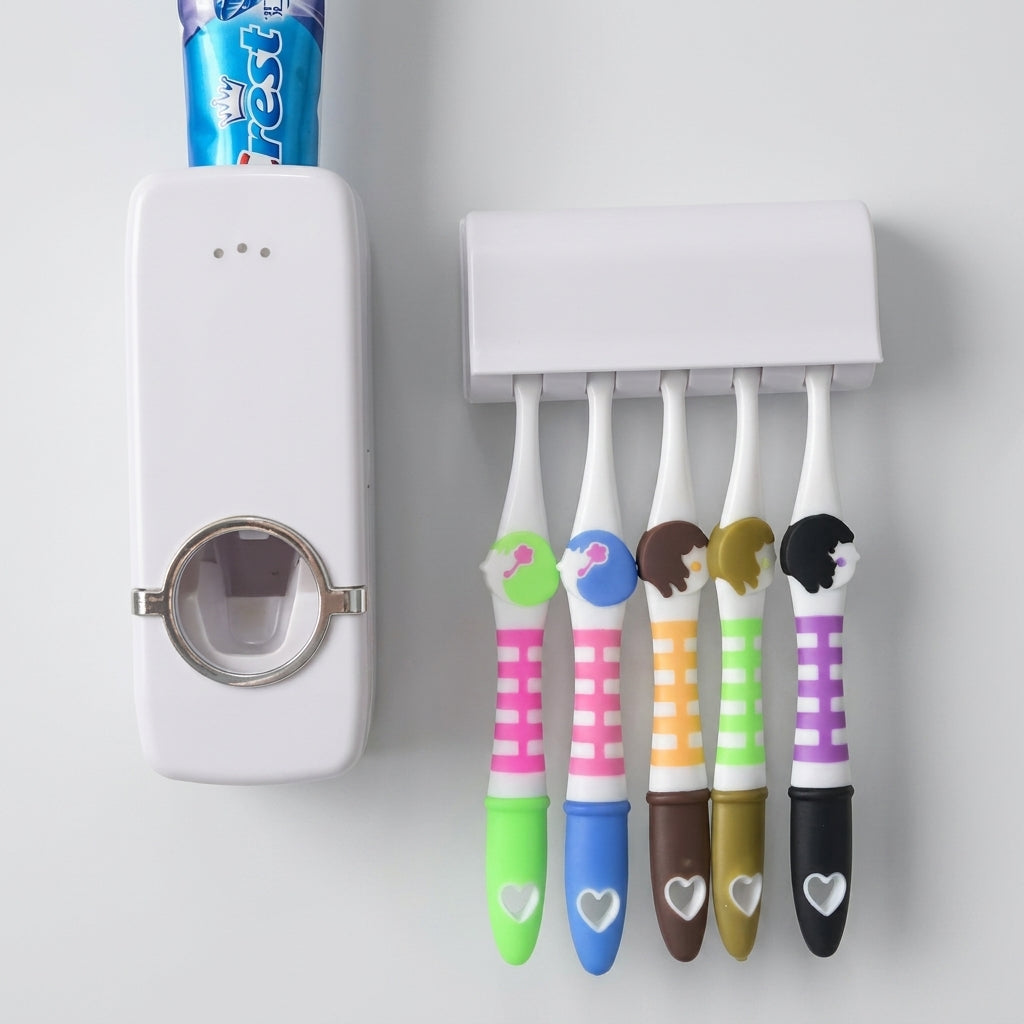 Automatic Toothpaste Dispenser Set