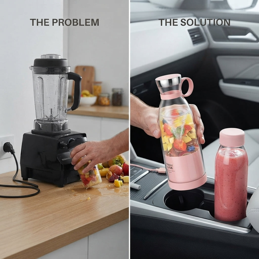 360ml USB Rechargeable Mini Blender