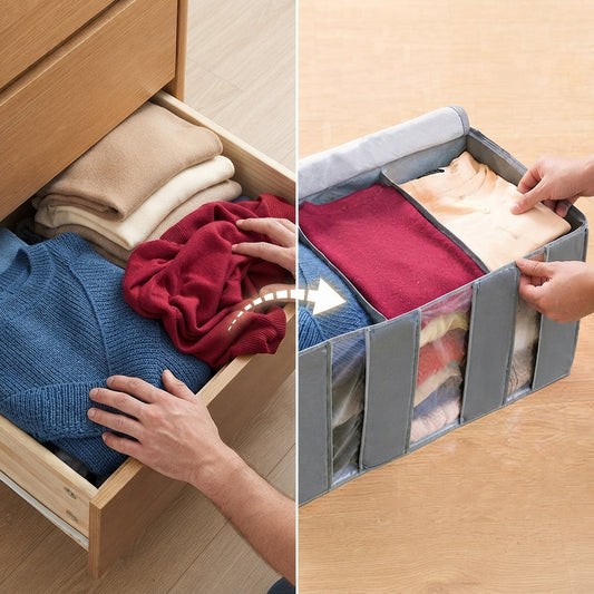 Grey Non-Woven Clothes Storage Bag for Home & Travel | SBZONE Pakistan