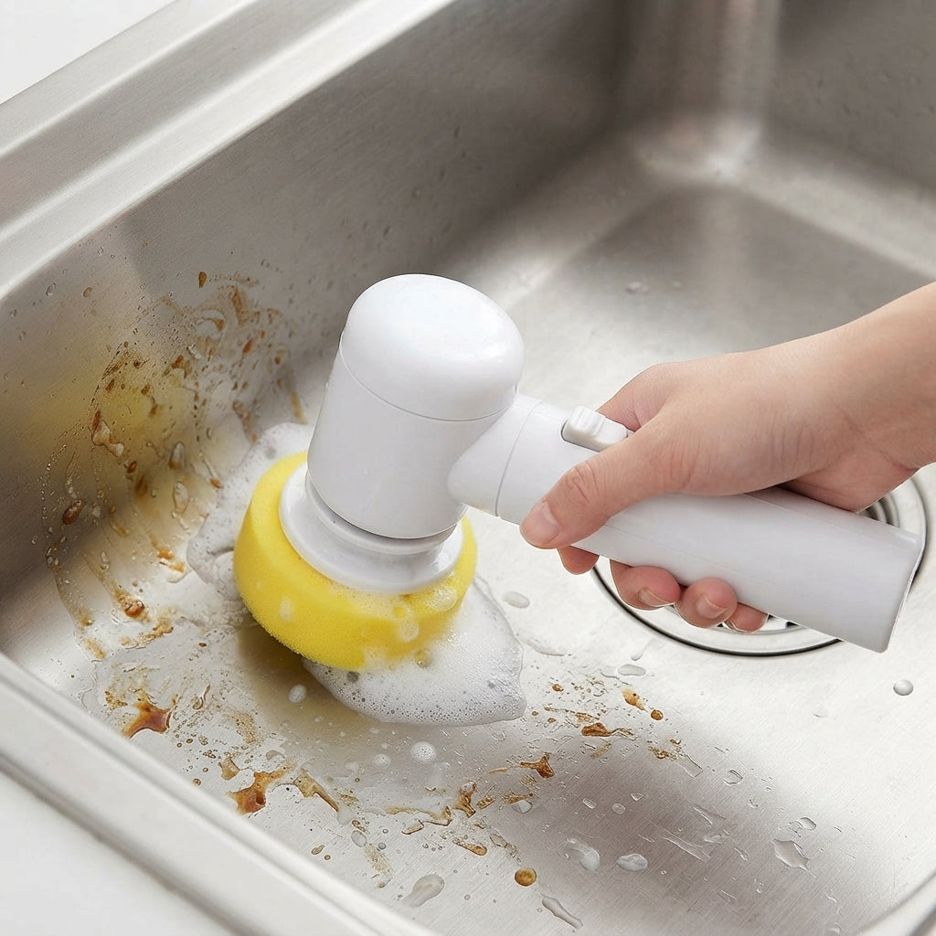 Electric Spin Scrubber for Kitchen, Bathroom & Floors