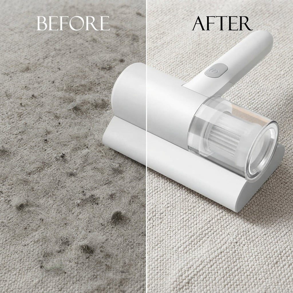 8000Pa Cordless Dust-Mite Vacuum Cleaner with UV