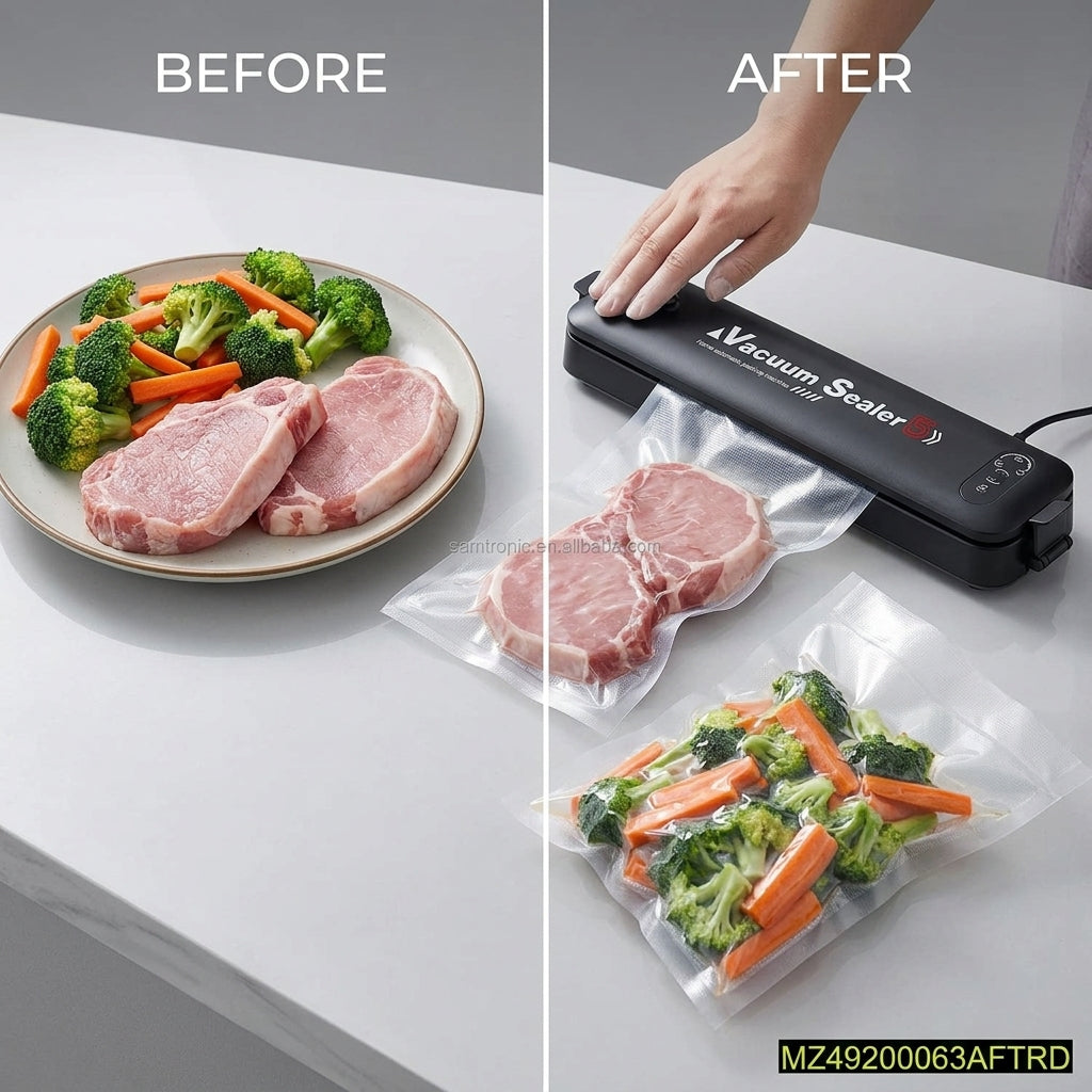 Automatic Vacuum Food Sealer – One-Touch Freshness System