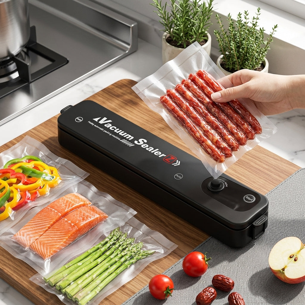 Automatic Vacuum Food Sealer – One-Touch Freshness System