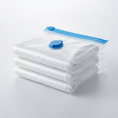 5-Piece Vacuum Compression Storage Bags with Hand Pump