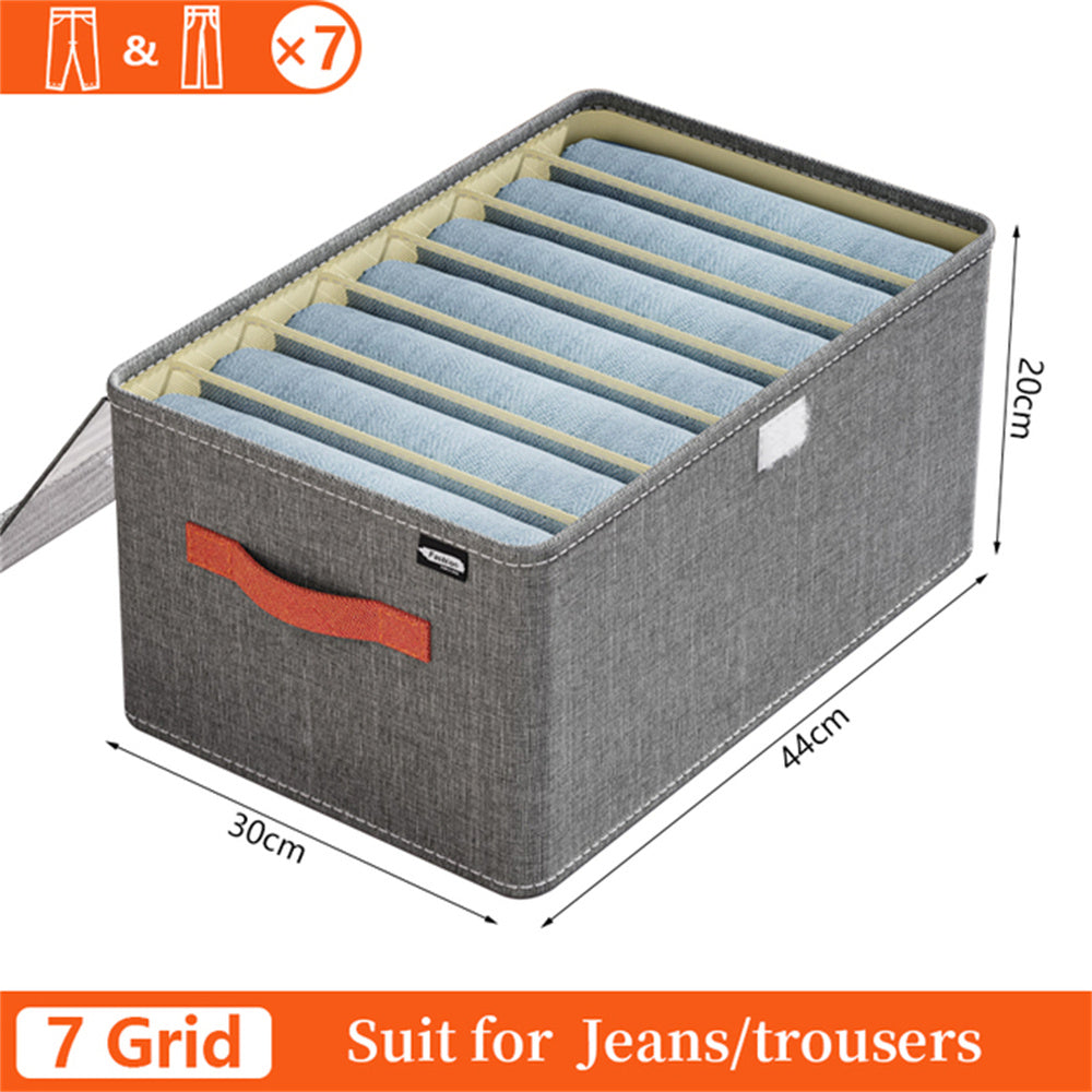 7-Compartment Jeans & Clothes Organizer – Foldable Storage - additional product view 3