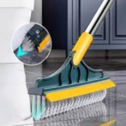 Foldable floor cleaning brush