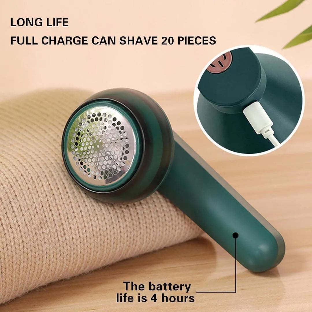 Green rechargeable lint remover