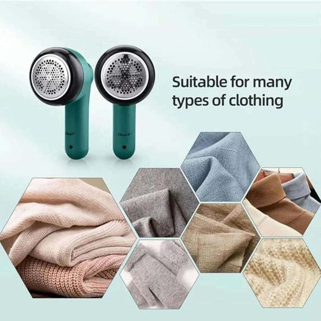 Portable fabric shaver detail