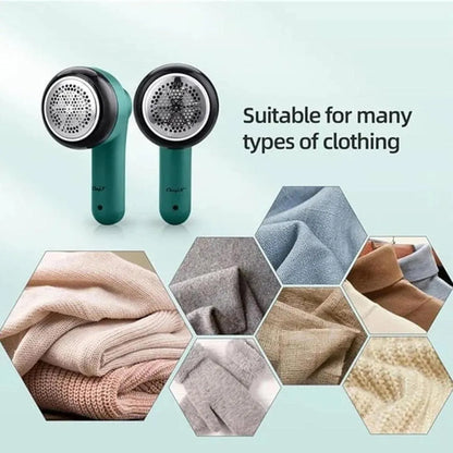 Portable fabric shaver detail