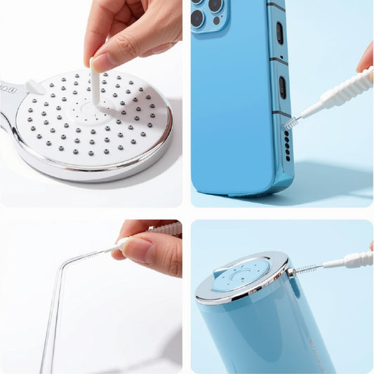 10-Piece Mini Shower Head & Gap Cleaning Brush Set | SBZONE Pakistan
