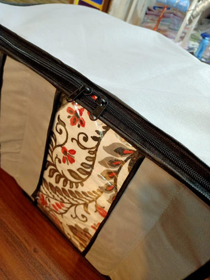Grey Non-Woven Clothes Storage Bag for Home & Travel - product image 4