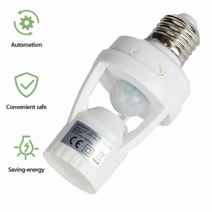 Infrared Motion Sensor Bulb Holder – E27 | Smart Home Gadget Pakistan | SBZONE | Image 3