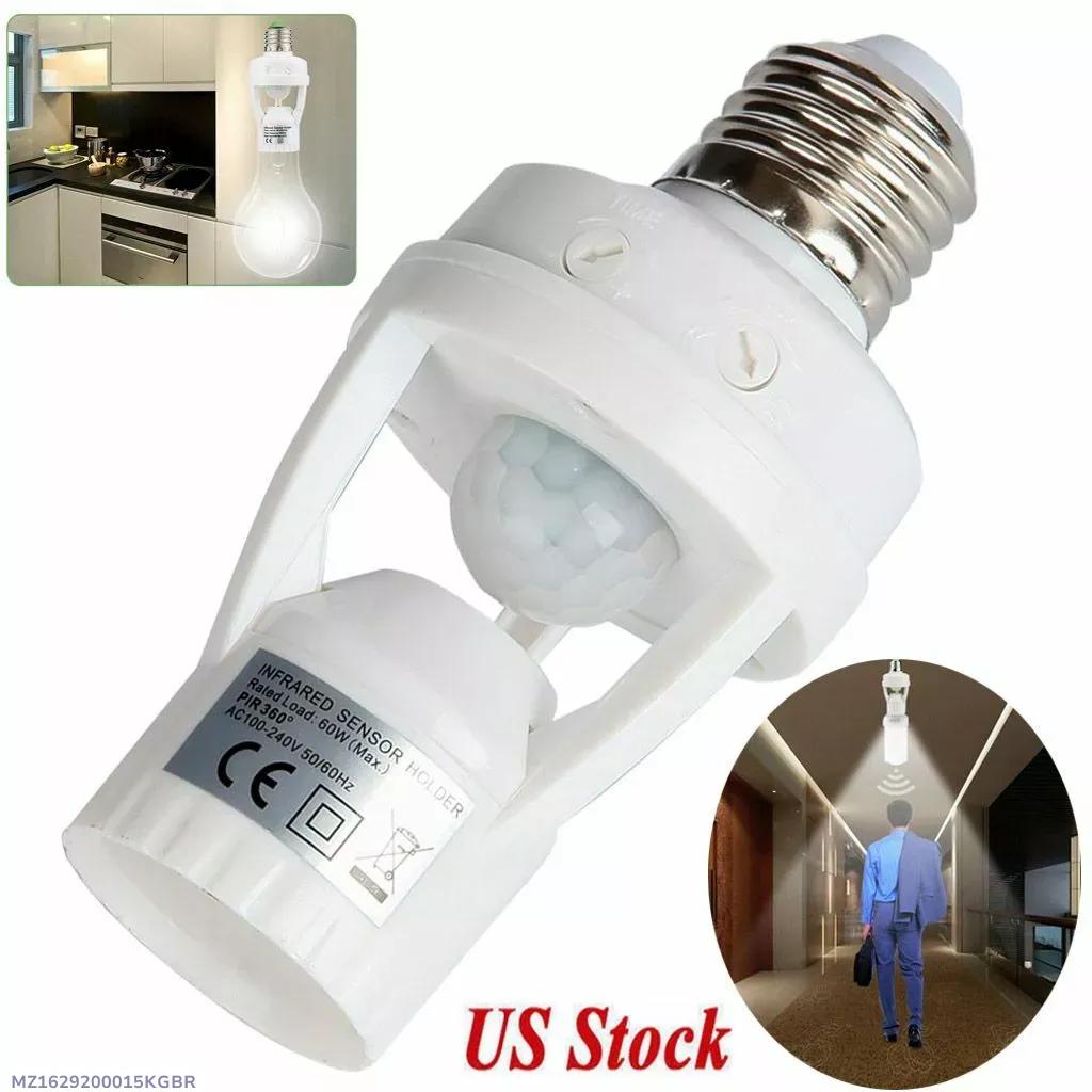 Infrared Motion Sensor Bulb Holder – E27 | Smart Home Gadget Pakistan | SBZONE | Image 5