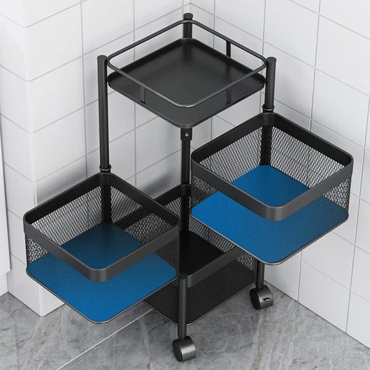 3-Tier Rotatable Iron Fruit & Vegetable Basket | Food Storage Pakistan | SBZONE | Image 2