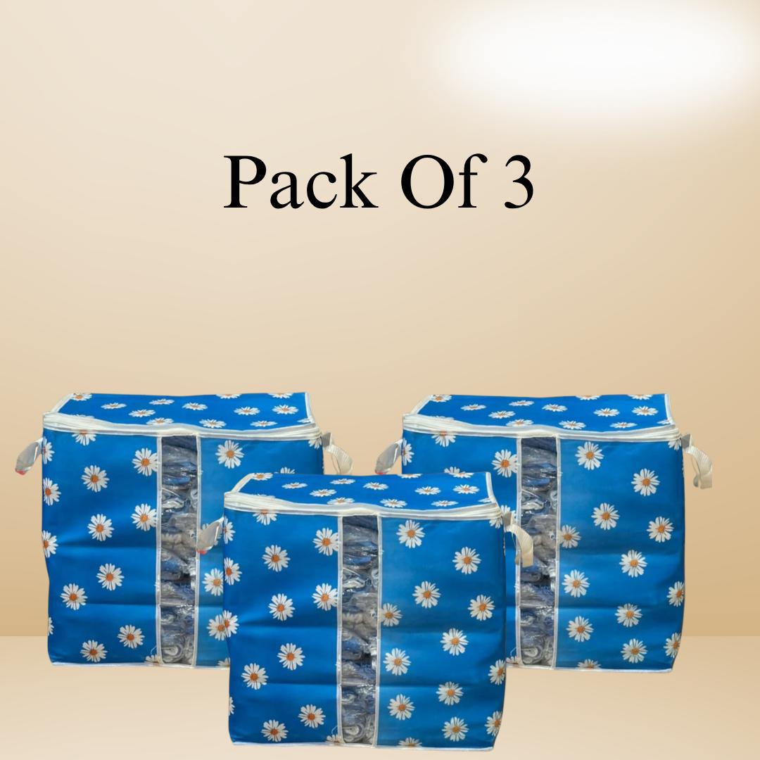 Premium Floral Clothes Storage Bags – 20kg Capacity - product image 1