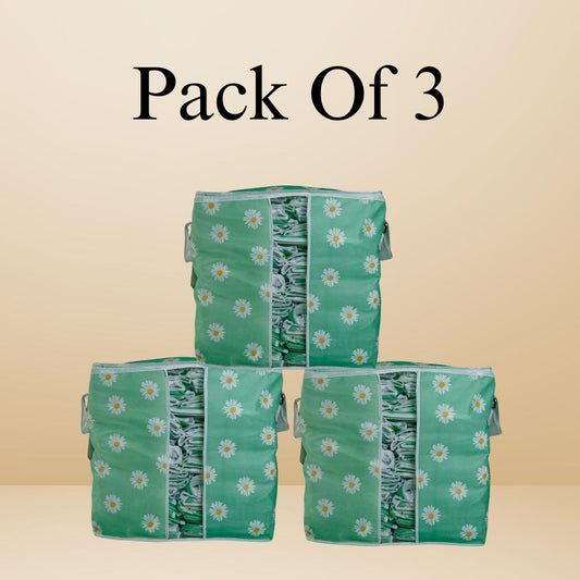 Premium Floral Clothes Storage Bags – 20kg Capacity - product image 2