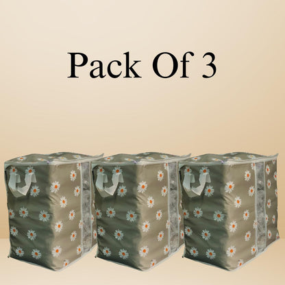 Premium Floral Clothes Storage Bags – 20kg Capacity - product image 3