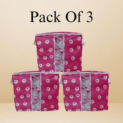 Premium Floral Clothes Storage Bags – 20kg Capacity - product image 5