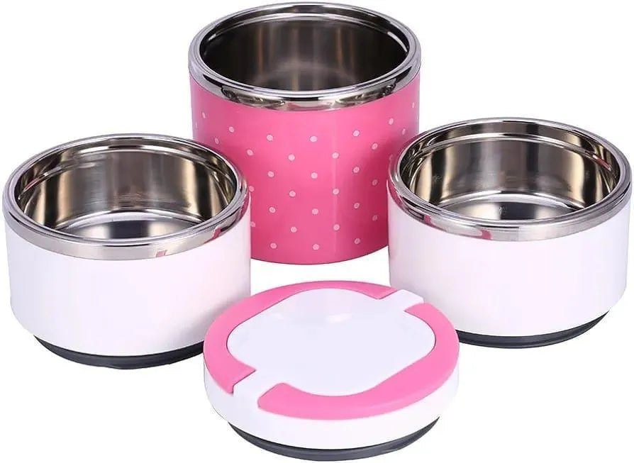 2-Layer Leak-Resistant Lunch Box – Blue | Food Storage Pakistan | SBZONE | Image 3
