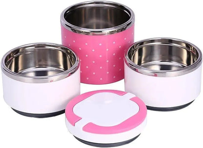 2-Layer Leak-Resistant Lunch Box – Blue | Food Storage Pakistan | SBZONE | Image 3