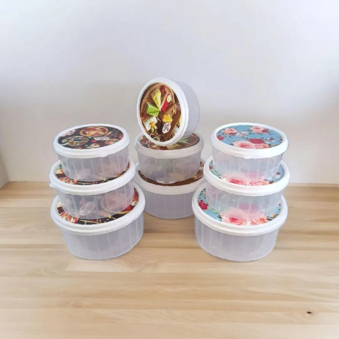 3-Piece Stackable Storage Bowl Set with Lids | Food Storage Pakistan | SBZONE | Image 5