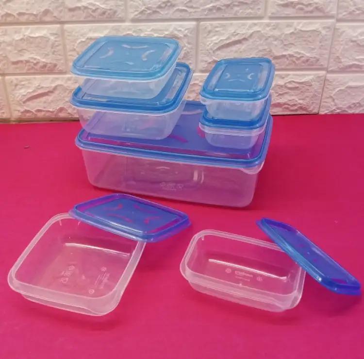 7-Piece Airtight Thumb-Lock Food Container Set | Food Storage Pakistan | SBZONE | Image 3