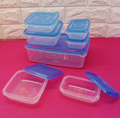 7-Piece Airtight Thumb-Lock Food Container Set | Food Storage Pakistan | SBZONE | Image 3