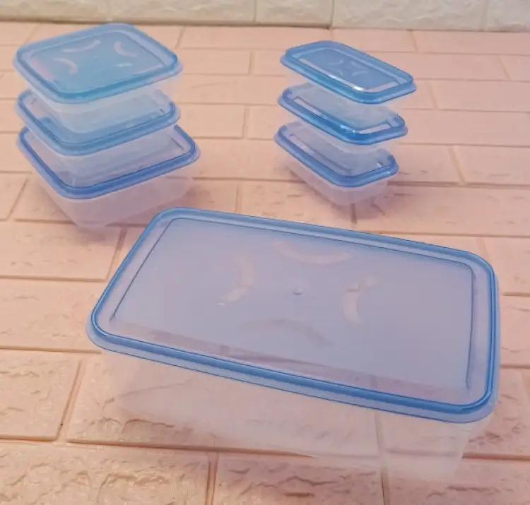 7-Piece Airtight Thumb-Lock Food Container Set | Food Storage Pakistan | SBZONE | Image 5