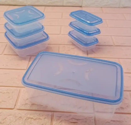 7-Piece Airtight Thumb-Lock Food Container Set | Food Storage Pakistan | SBZONE | Image 5