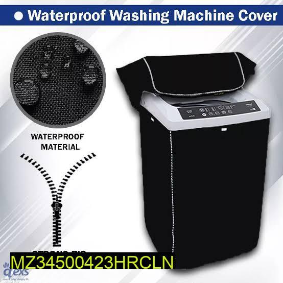 Waterproof Washing Machine Cover with Strong Zip (7–17kg) - product image 4