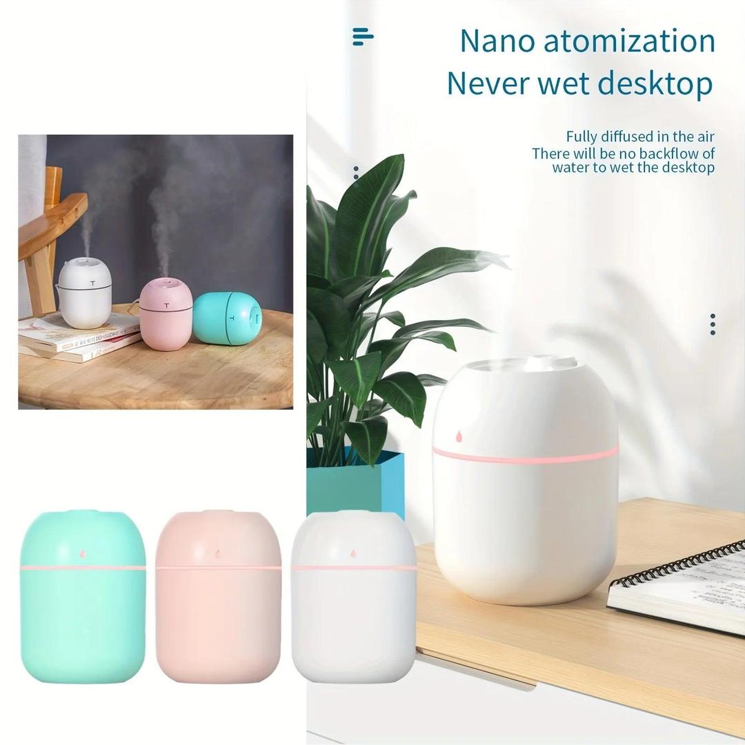 Portable Nano Mist Humidifier with LED Light | Smart Home Gadget Pakistan | SBZONE | Image 1